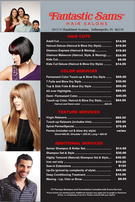 fantastic sams cut & color|fantastic sams prices for seniors.